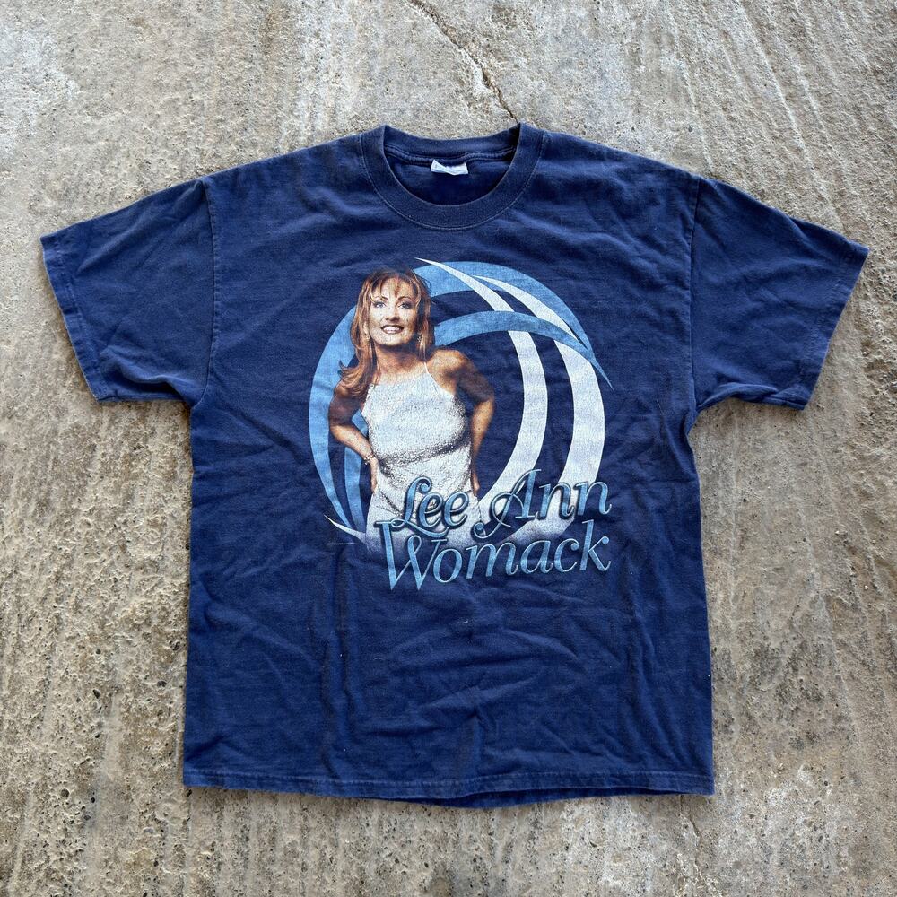 Vintage Lee Ann Womack Top Country Albums Shirt Men's Large 00s Y2K